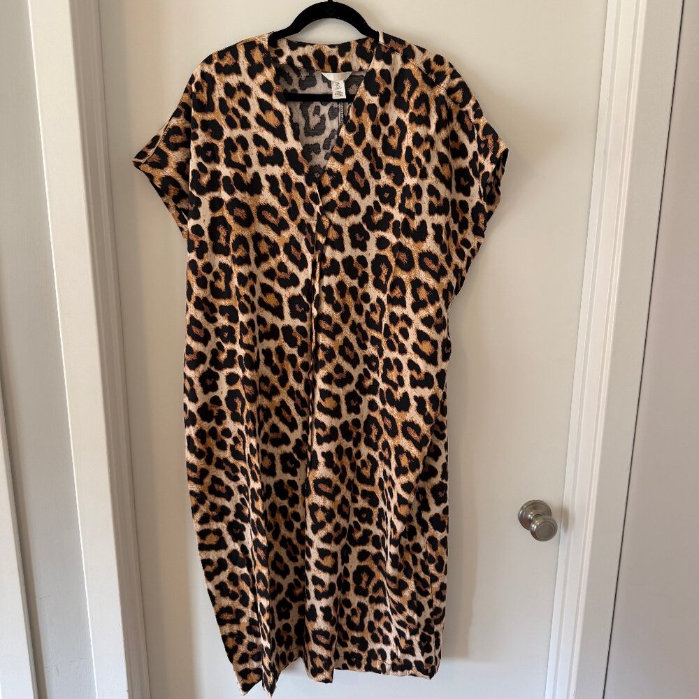 H&M leopard print tunic - size M